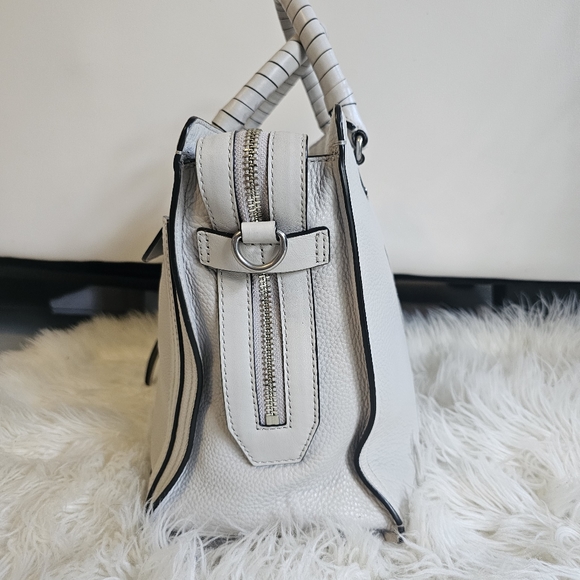 Rebecca Minkoff Borsa Bree Grey Handbag - Picture 3 of 16